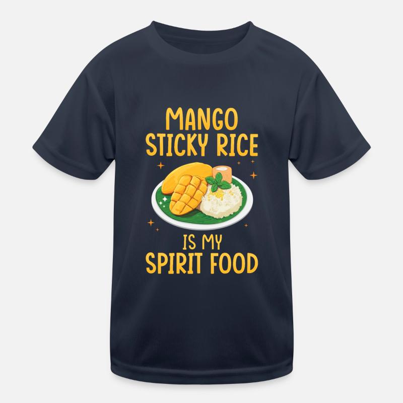Mango Sticky Rice is my favorite dish Kids Functional T-Shirt