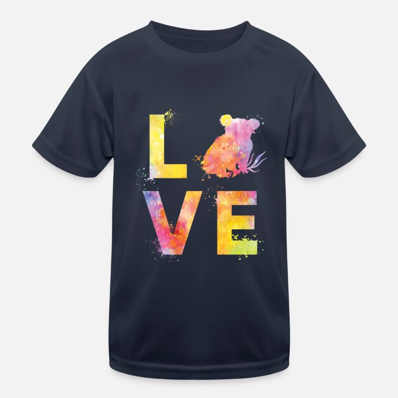 Koala liebe Kinder Funktions-T-Shirt