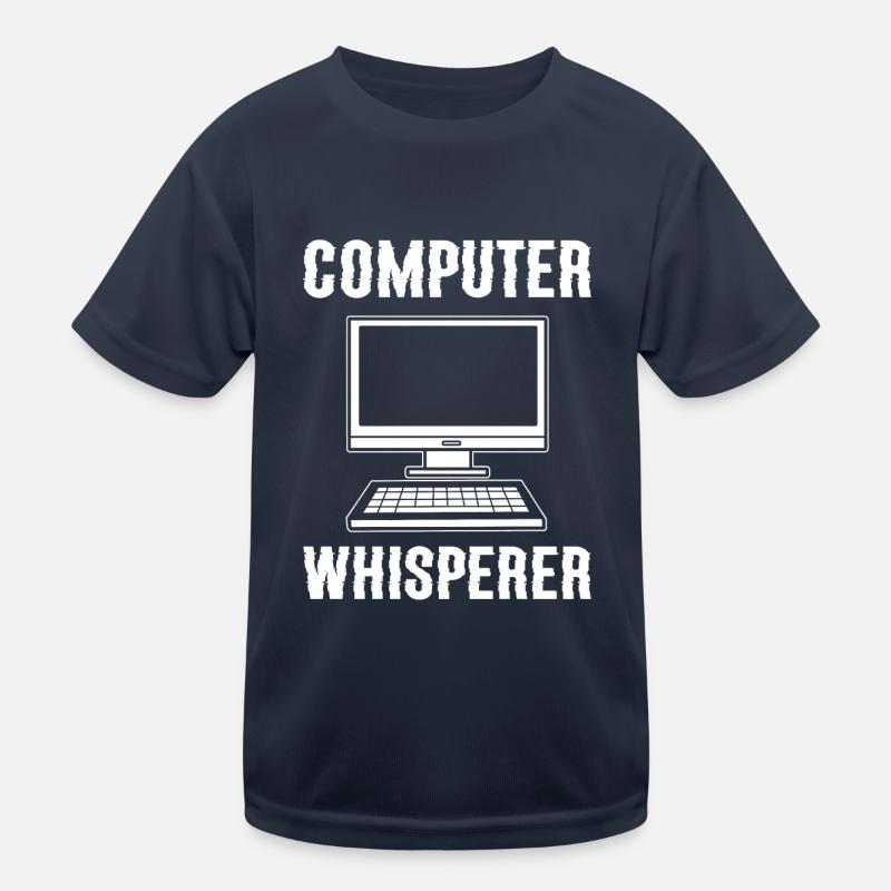 Computer Whisperer Web-Entwickler Kinder Funktions-T-Shirt
