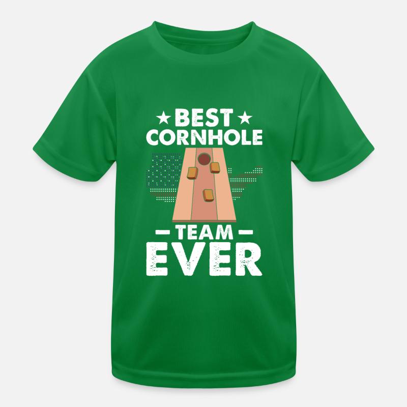 Cornhole Game Cornhole me rend heureux T-shirt sport Enfant