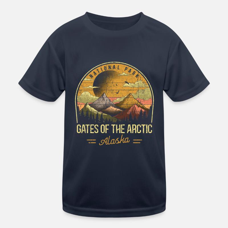 Parco Nazionale di prova Maglietta sportiva per bambini