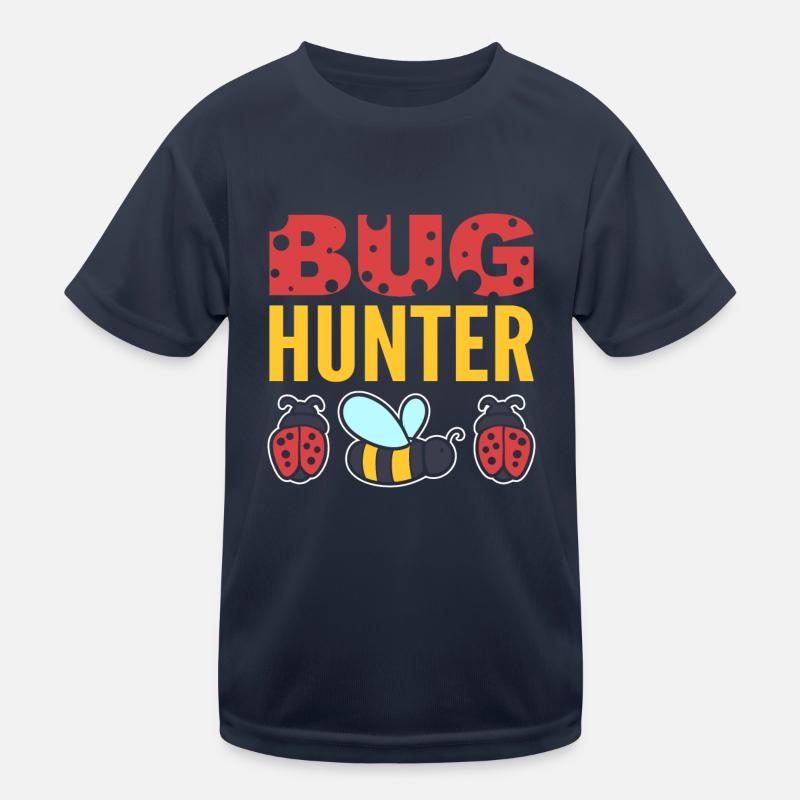 Bug Hunter Entomologe Kinder Funktions-T-Shirt