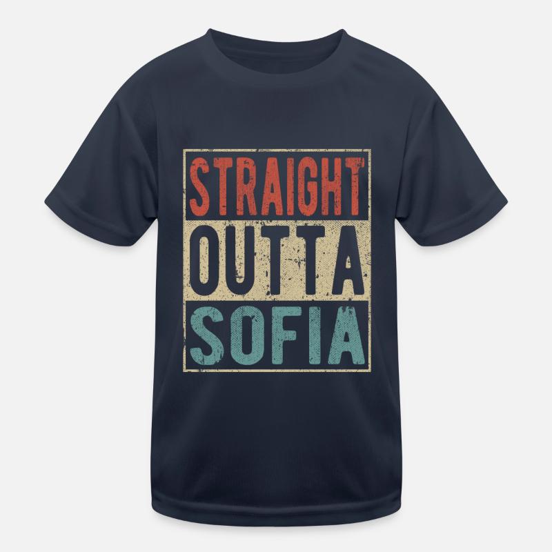 Direkt aus Sofia Kinder Funktions-T-Shirt