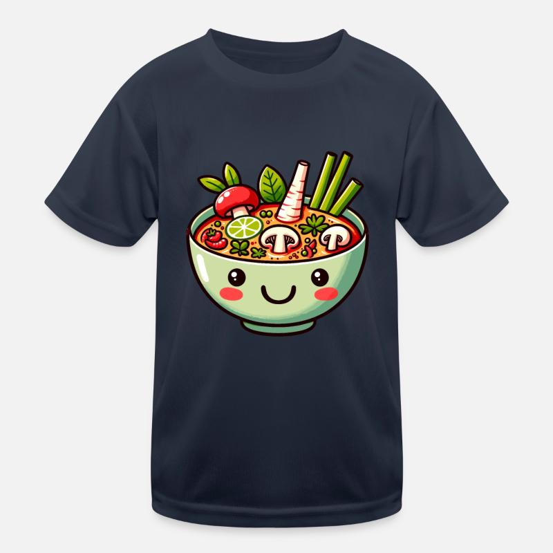 Tom Yum Soup Delight - Authentische thailändische Küche Kinder Funktions-T-Shirt