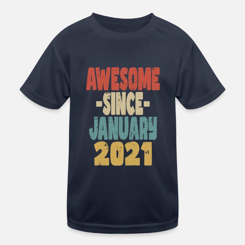 Génial janvier 2021 T-shirt sport Enfant