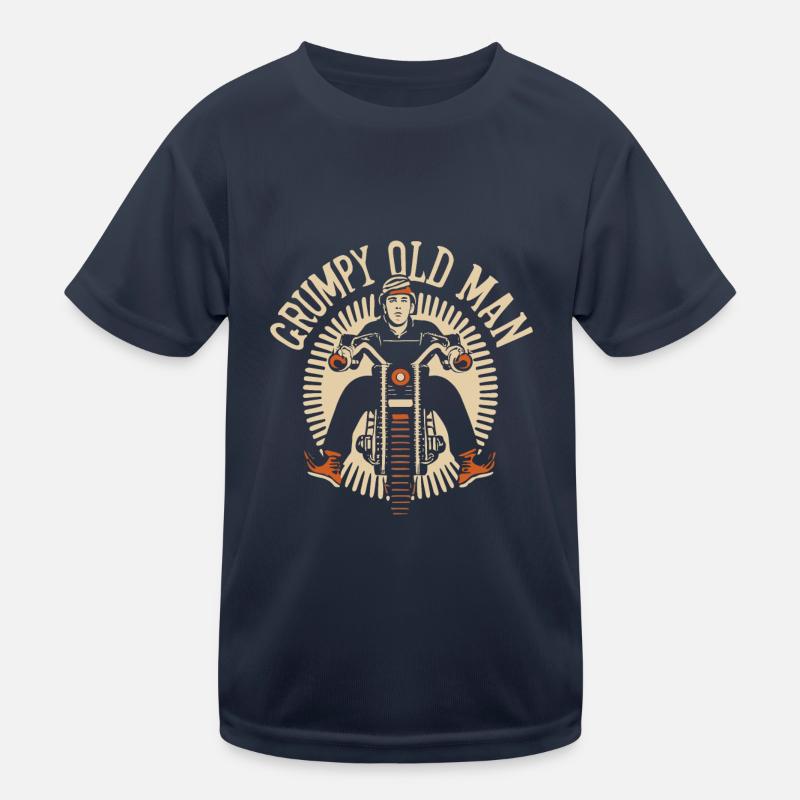 GRUMPY OLD MAN Kids Functional T-Shirt