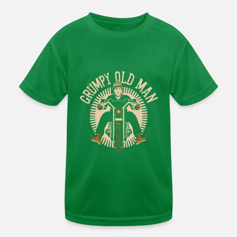 GRUMPY OLD MAN Kids Functional T-Shirt