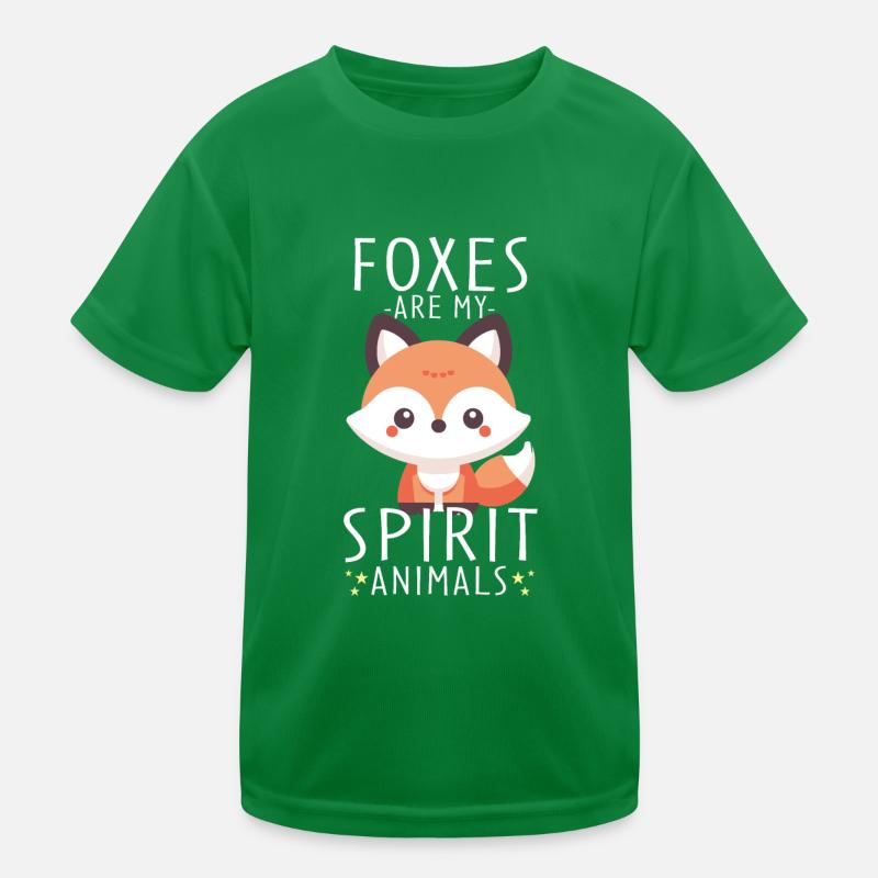 Charming Kawaii Fox Design For Nature Enthusiasts Kids Functional T-Shirt