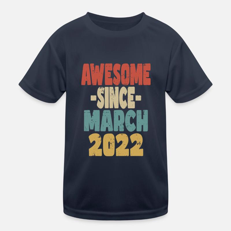 Génial mars 2022 T-shirt sport Enfant