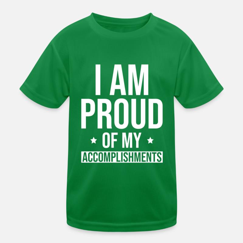 Citations inspirantes d’affirmations positives T-shirt sport Enfant