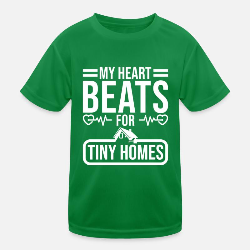 Tiny House and Tiny Home Design for Owners Kids Functional T-Shirt