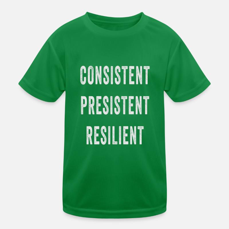 Belastbar Konsistent Persistent Kinder Funktions-T-Shirt