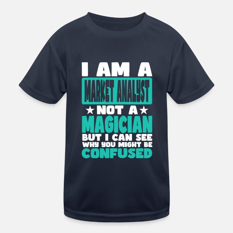 Market Analyst Kids Functional T-Shirt