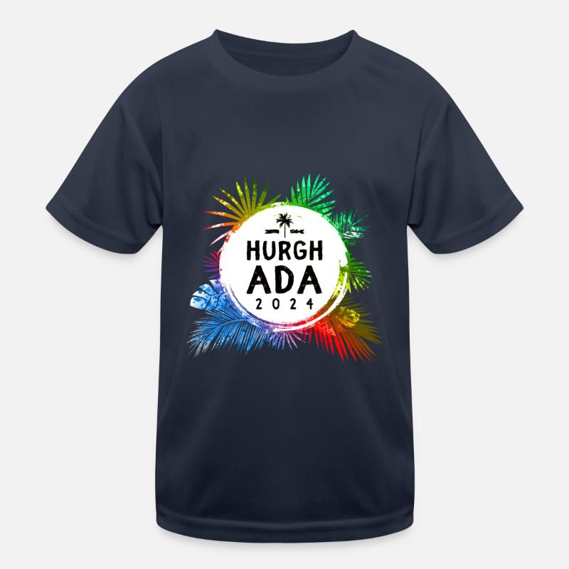 Hurghada 2024 Coloré T-shirt sport Enfant