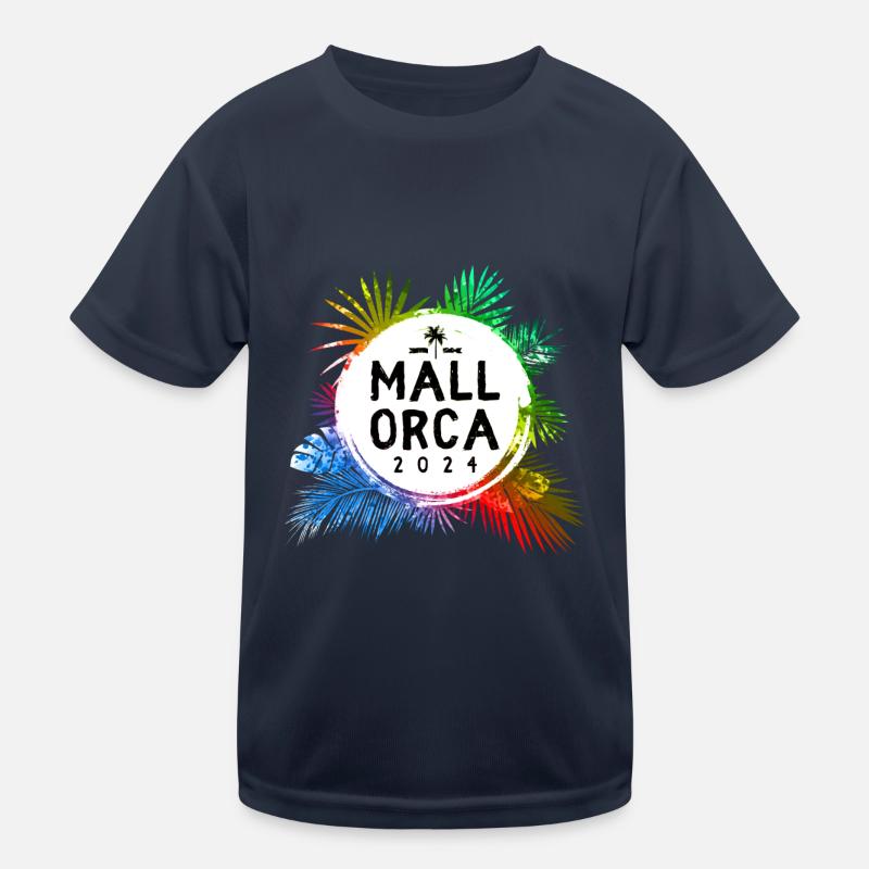 Majorque 2024 Coloré T-shirt sport Enfant