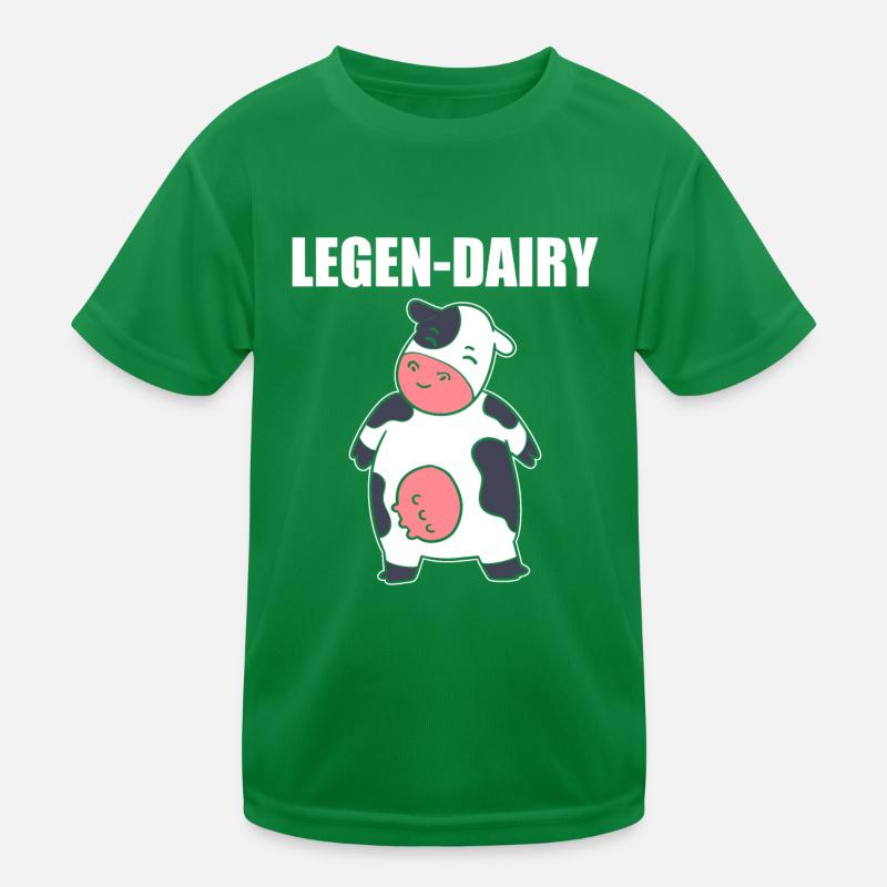 Legen-dairy Vegetarier Kinder Funktions-T-Shirt