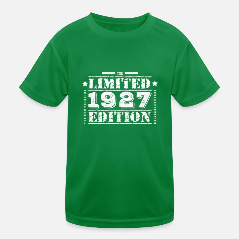 1927 Limited Edition Birthday Kids Functional T-Shirt