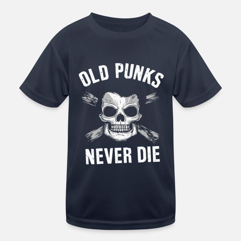 Alte Punks sterben nie Kinder Funktions-T-Shirt