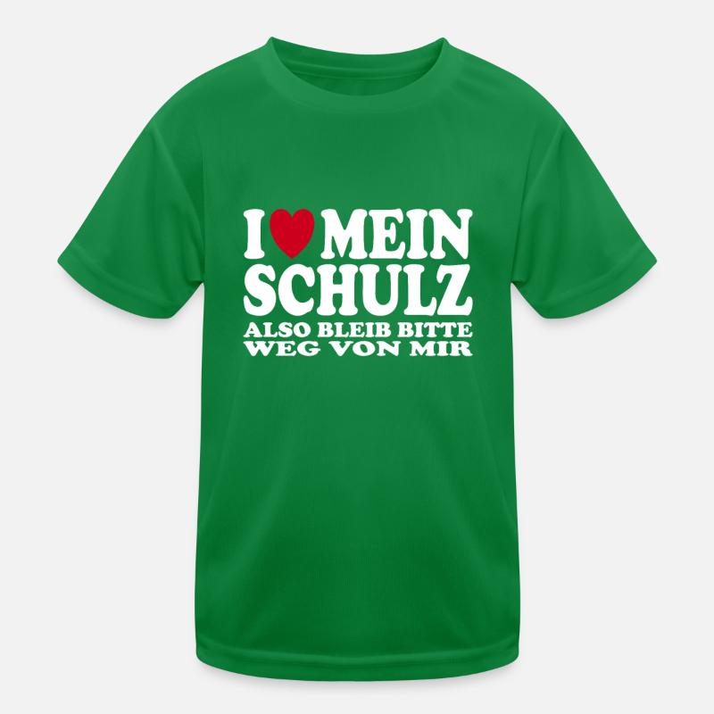 Ich liebe mein Schulz Spruch Geschenkidee Kinder Funktions-T-Shirt