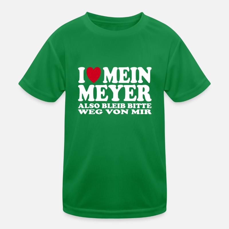 J’adore mon prénom Meyer T-shirt sport Enfant