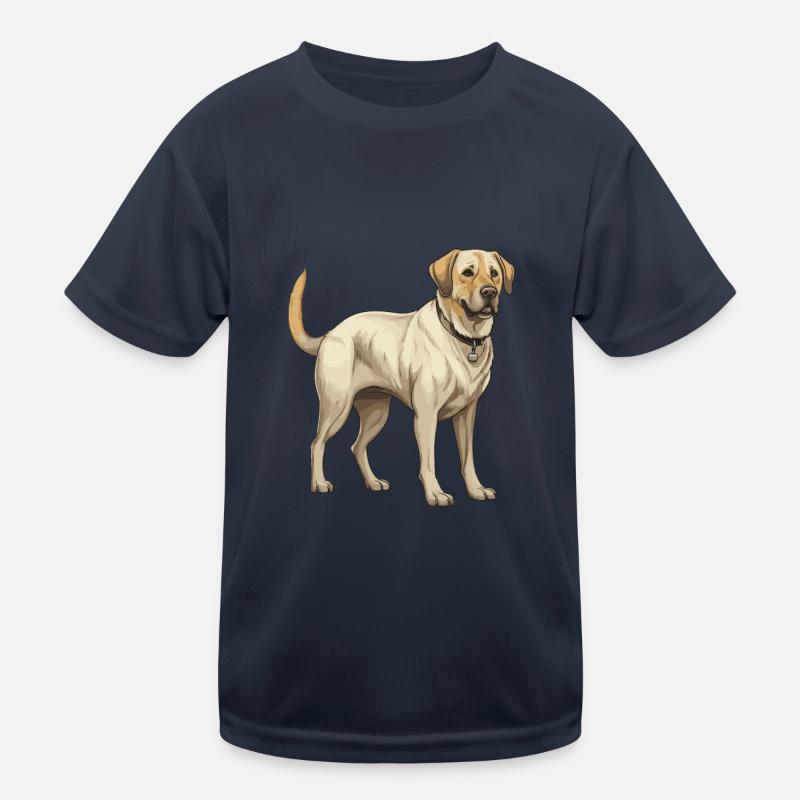Labrador Hund Tier Kinder Funktions-T-Shirt