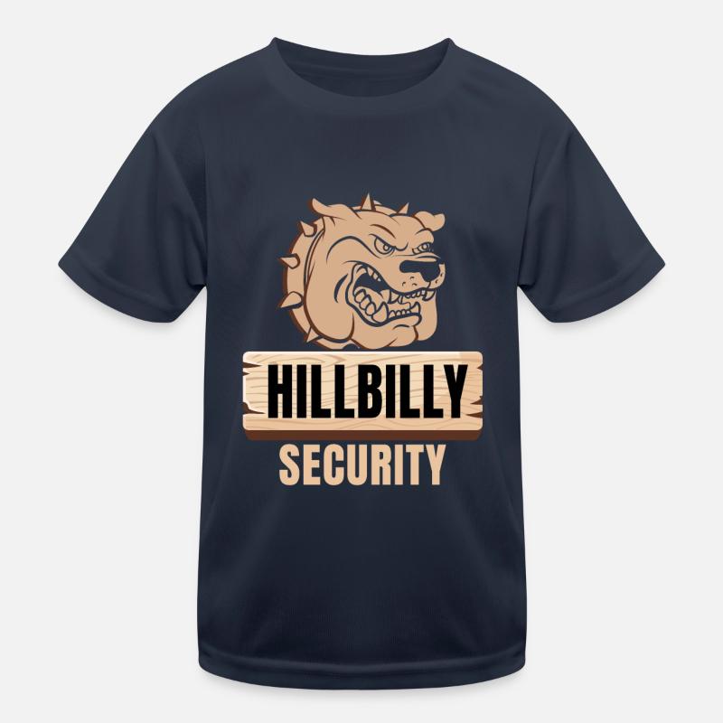 Hillbilly Security Kinder Funktions-T-Shirt