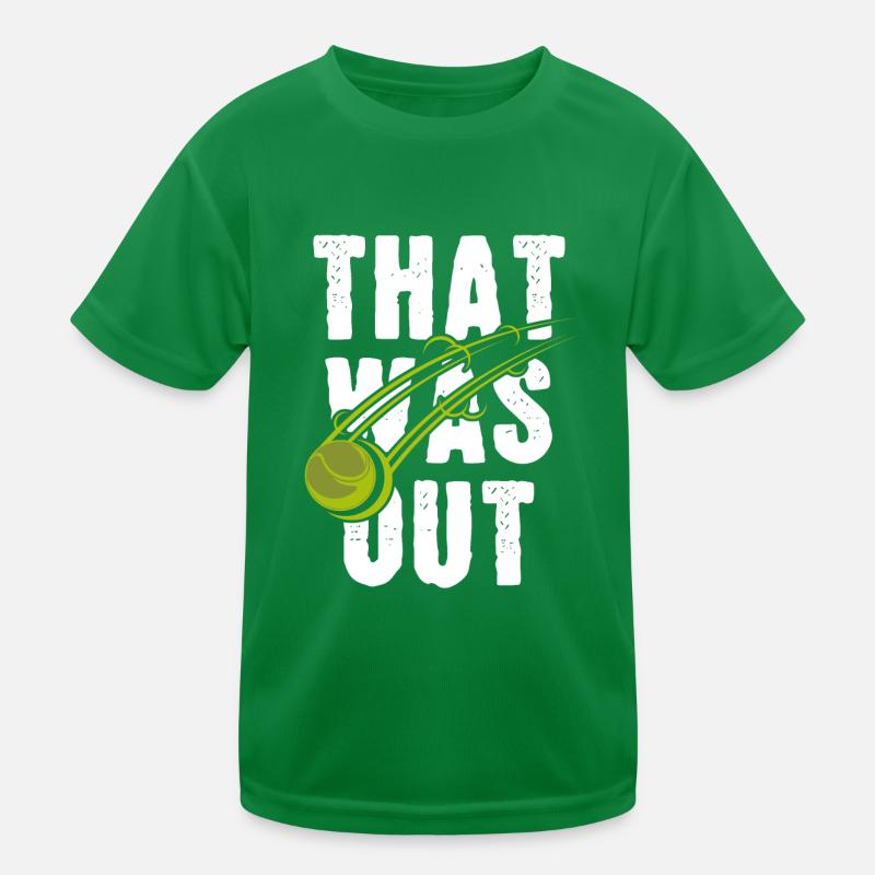 Das war out Kinder Funktions-T-Shirt