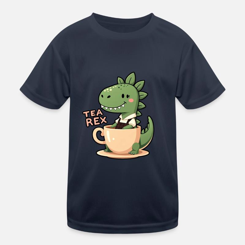 Tea Rex TRex Lederhose Kinder Funktions-T-Shirt