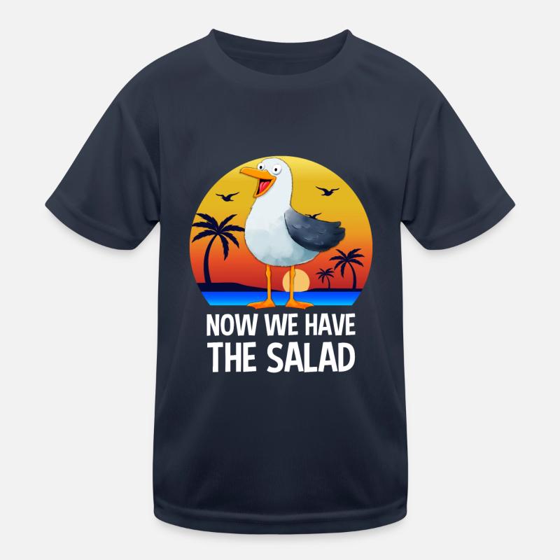 Now We Have The Salad German Proverbs Kids Functional T-Shirt