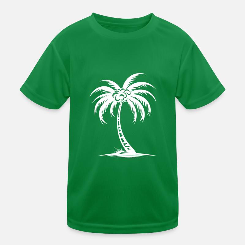 Icône de palmier T-shirt sport Enfant