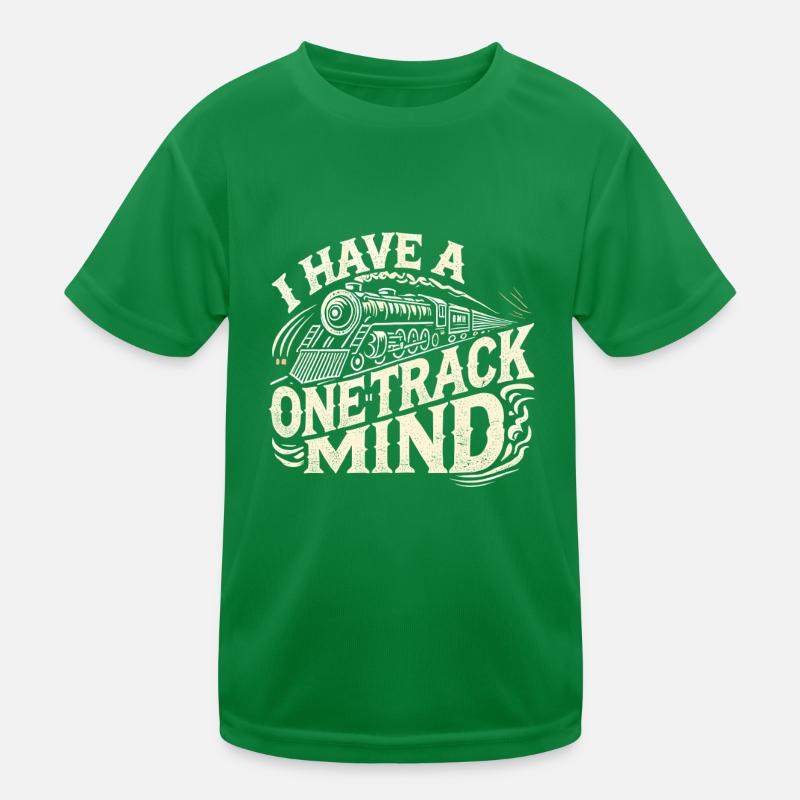 Ich habe einen einspurigen Verstand Kinder Funktions-T-Shirt