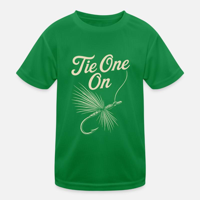 Binde einen an Kinder Funktions-T-Shirt