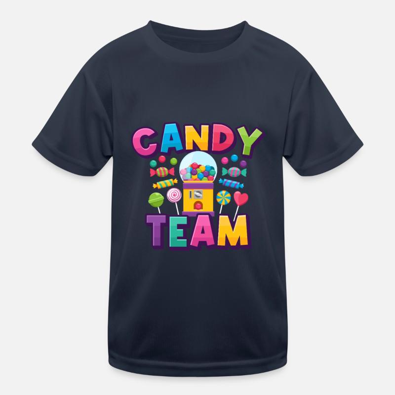 Candy Team Candy Candies Kids Functional T-Shirt