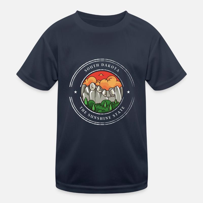 Dakota du Sud - Le Sunshine State T-shirt sport Enfant