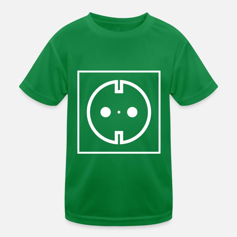 Socket symbol Kids Functional T-Shirt