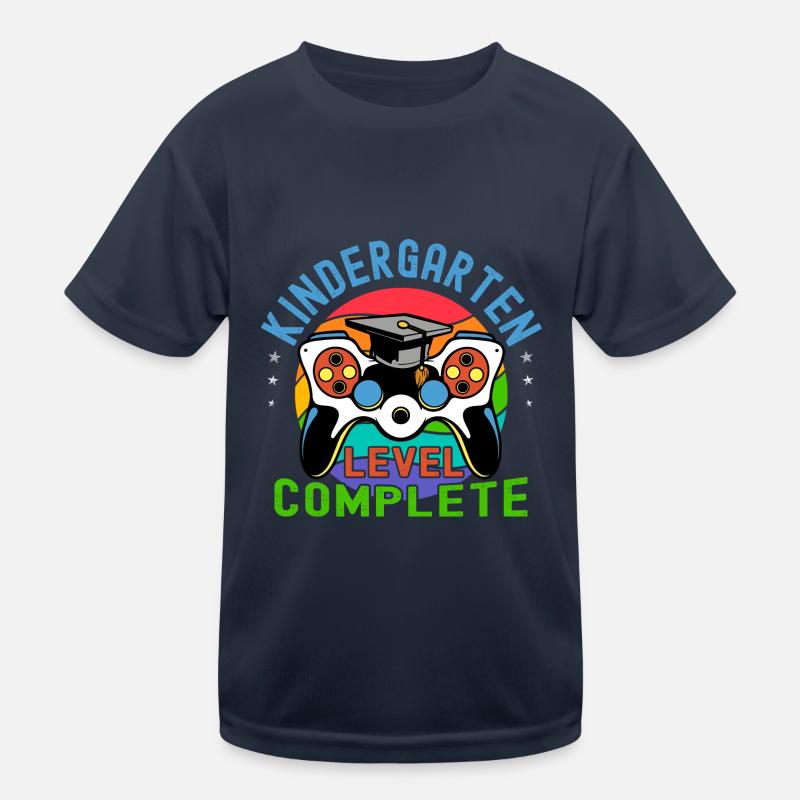 Kinder-Kindergarten-Niveau Abschlussklasse abschließen Kinder Funktions-T-Shirt