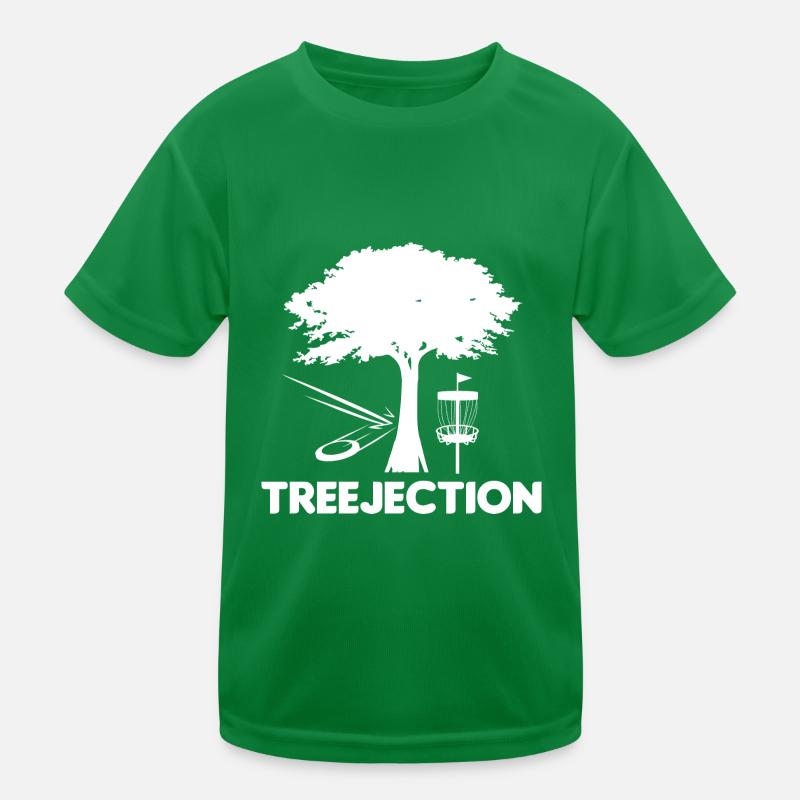 Treejection Disc Golf Kinder Funktions-T-Shirt