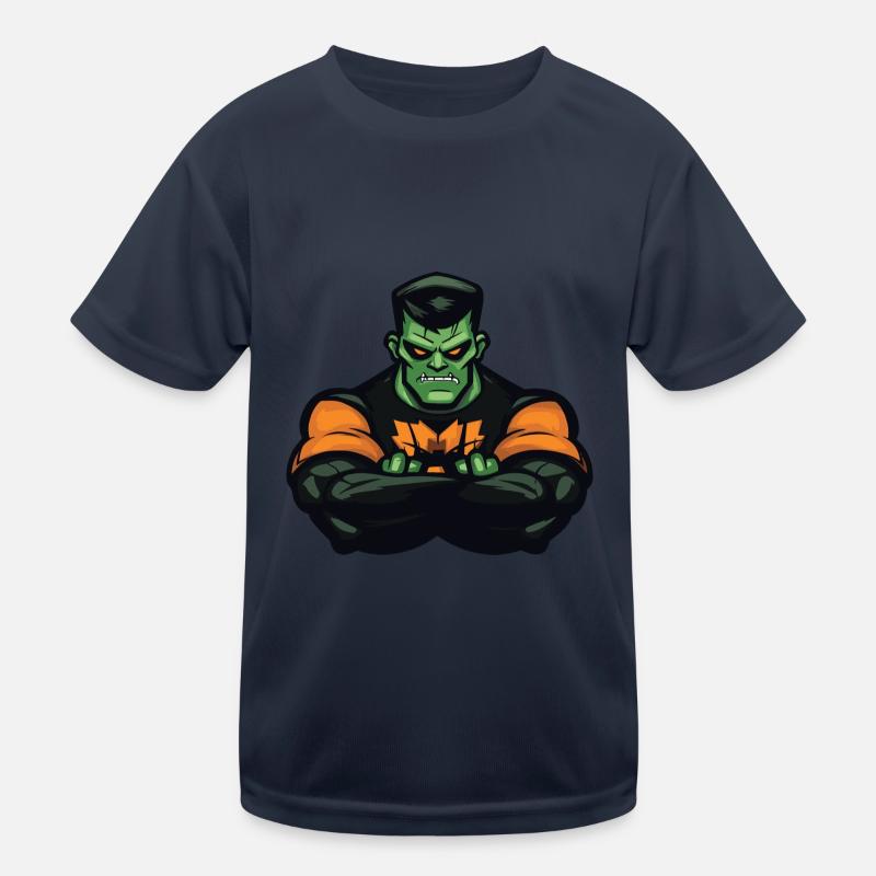Zombie Halloween Comic Kinder Funktions-T-Shirt