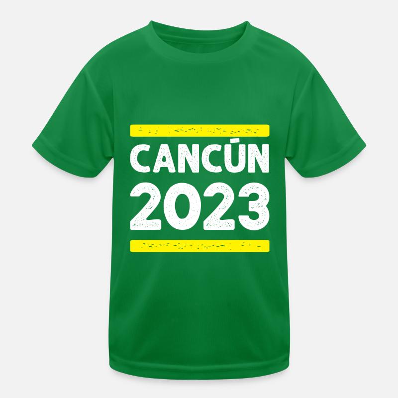 Cancun 2023 Kinder Funktions-T-Shirt