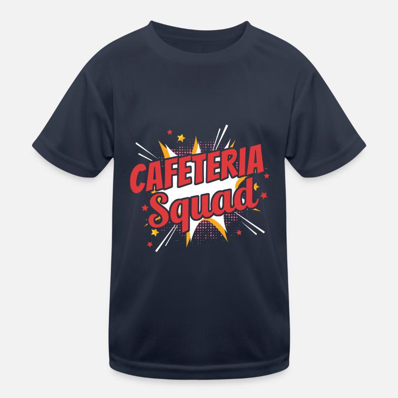 Cafeteria-Kader Kinder Funktions-T-Shirt