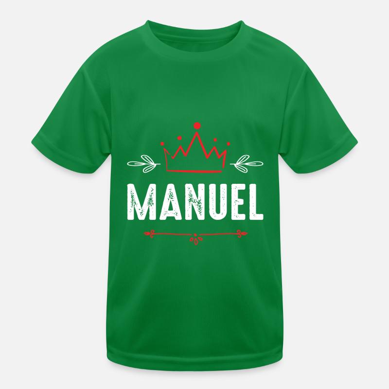 Manuel Kinder Funktions-T-Shirt
