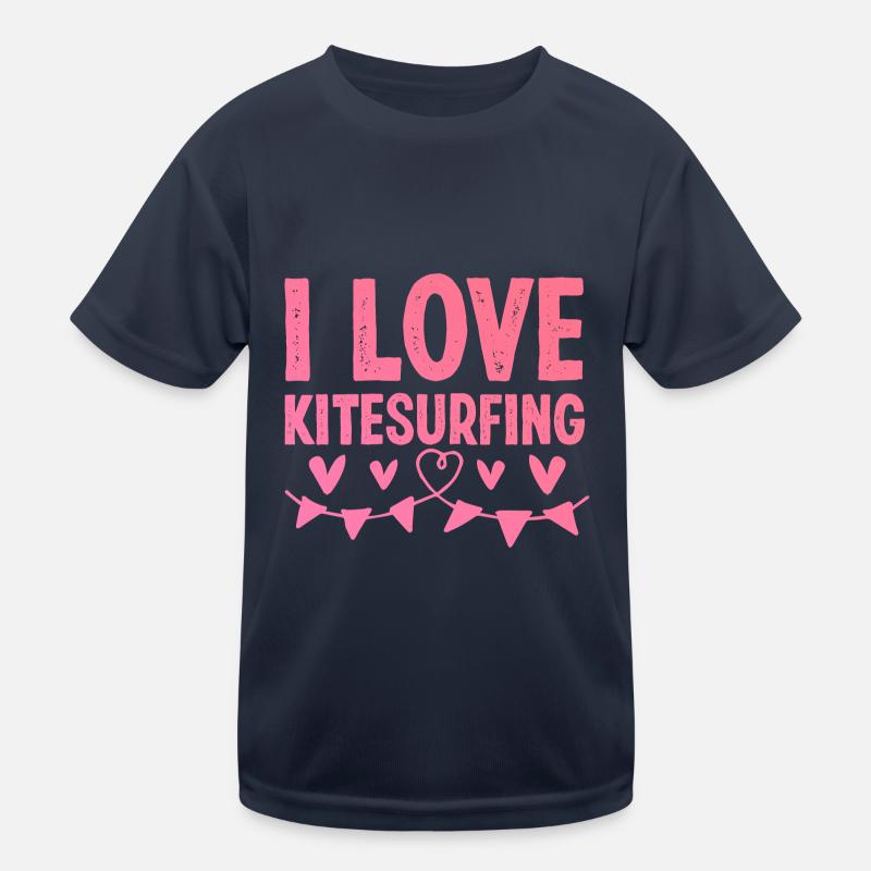 J’adore le kitesurf T-shirt sport Enfant
