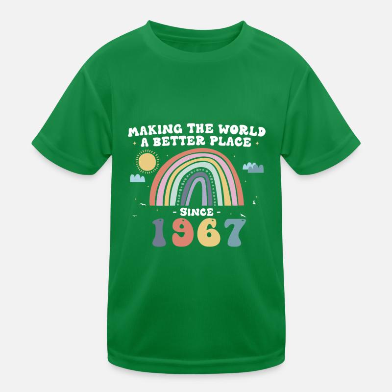 Die Welt seit 1967 besser machen, niedlich Kinder Funktions-T-Shirt