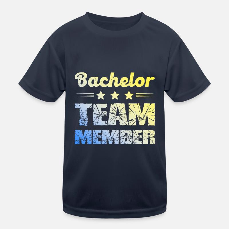 Bachelor Team Kinder Funktions-T-Shirt