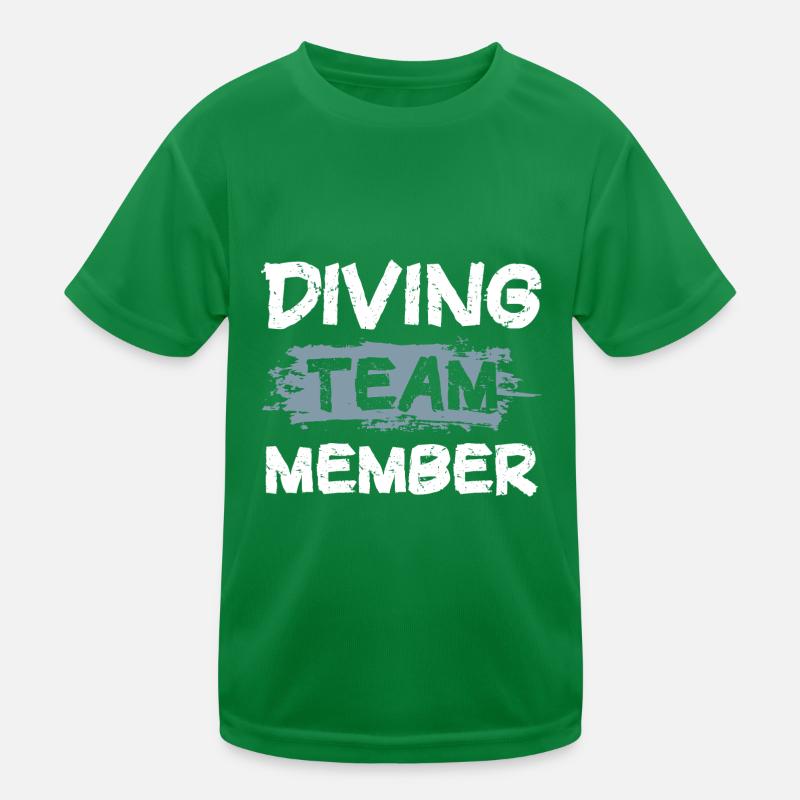 Équipe de plongée T-shirt sport Enfant
