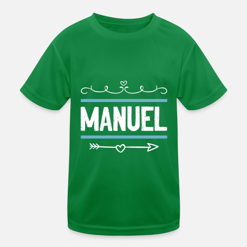 Manuel Kinder Funktions-T-Shirt