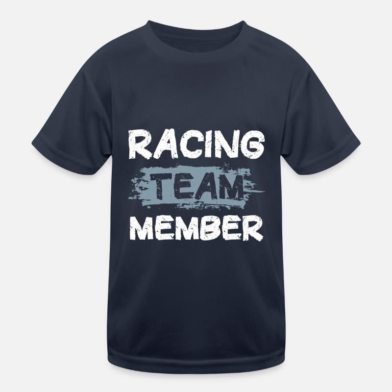 Équipe de course T-shirt sport Enfant