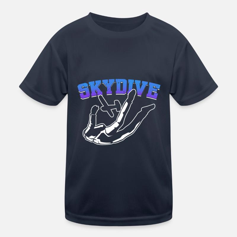 Skydive Fallschirmspringer Trainer Kinder Funktions-T-Shirt