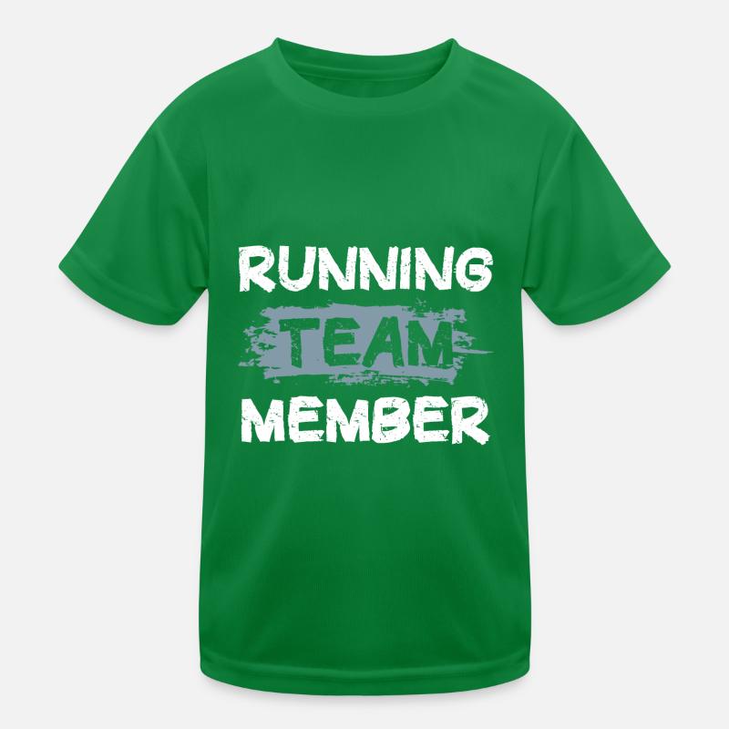 Équipe de course à pied T-shirt sport Enfant