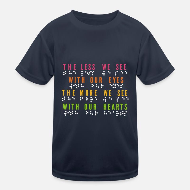 Lustiger Optiker Kinder Funktions-T-Shirt